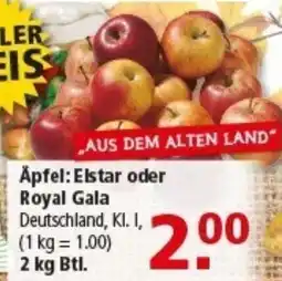 Multi Markt Apfel Elstar oder Royal Gala Angebot