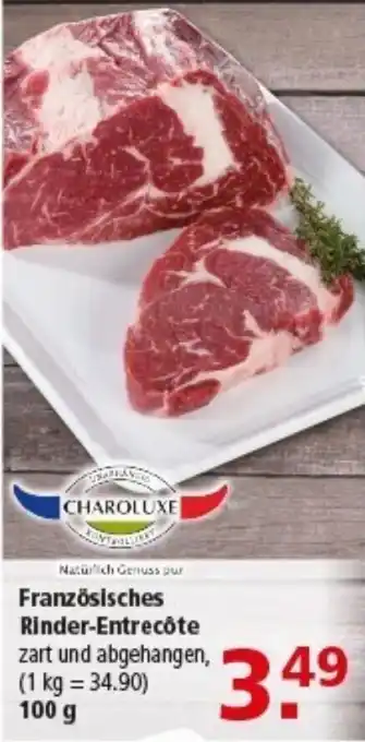 Multi Markt CHAROLUXE Französisches Rinder-Entrecôte Angebot