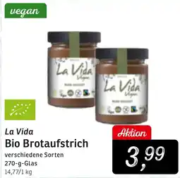KONSUM La Vida Bio Brotaufstrich Angebot