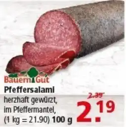 Multi Markt Bauern Gut Pfeffersalami Angebot
