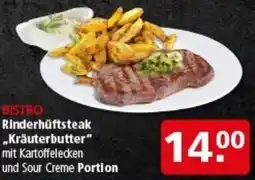 Multi Markt BISTRO Rinderhüftsteak „Kräuterbutter Angebot