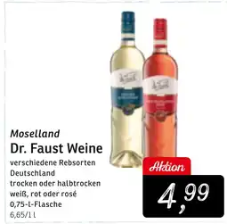 KONSUM Dr. Faust Weine Angebot