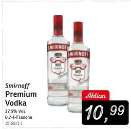 KONSUM Smirnoff Premium Vodka Angebot
