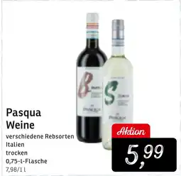 KONSUM Pasqua Weine Angebot