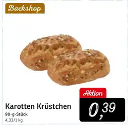 KONSUM Karotten Krüstchen Angebot