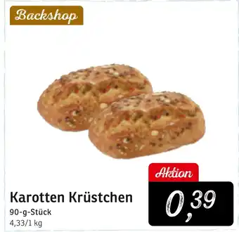 KONSUM Karotten Krüstchen Angebot