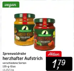 KONSUM Spreewaldrabe herzhafter Aufstrich Angebot