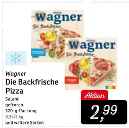 KONSUM Wagner Die Backfrische Pizza Angebot