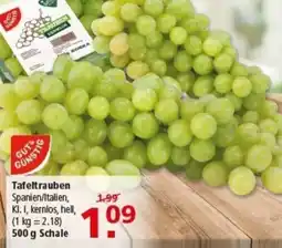 Multi Markt GUT&GÜNSTIG Tafeltrauben Angebot