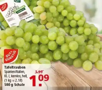 Multi Markt GUT&GÜNSTIG Tafeltrauben Angebot