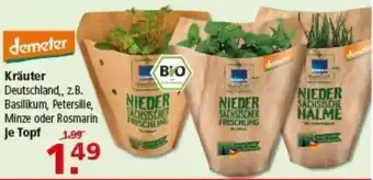 Multi Markt demeter Kräuter Angebot
