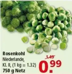 Multi Markt Rosenkohl Angebot