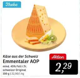 KONSUM Käse aus der Schweiz Emmentaler AOP Angebot