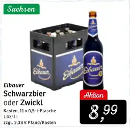 KONSUM Eibauer Schwarzbier oder Zwickl Angebot