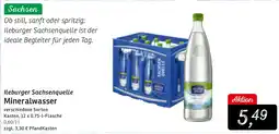 KONSUM Ileburger Sachsenquelle Mineralwasser Angebot