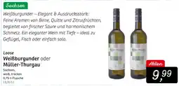 KONSUM Loose Weißburgunder oder Müller-Thurgau Angebot