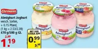 Multi Markt Ehrmann Almighurt Joghurt Angebot