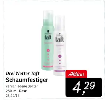 KONSUM Drei Wetter Taft Schaumfestiger Angebot