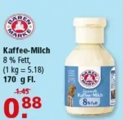 Multi Markt BAREN MARKE Kaffee-Milch Angebot