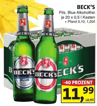 Lösch Depot BECK'S Angebot