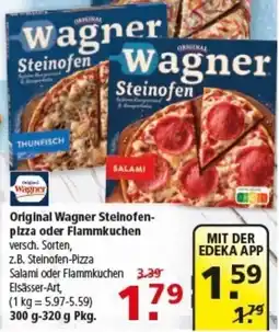Multi Markt Wagner Original Wagner Stelnofen- pizza oder Flammkuchen Angebot