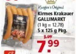 Multi Markt Kangler's Original Kirmes Krakauer GALLIMARKT Angebot