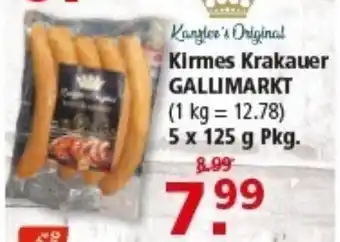 Multi Markt Kangler's Original Kirmes Krakauer GALLIMARKT Angebot