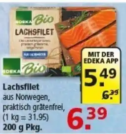 Multi Markt EDEKA Bio Lachsfilet Angebot