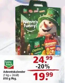 Multi Markt funny- frisch Adventskalender Angebot