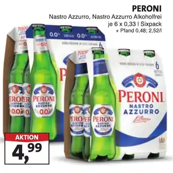 Lösch Depot PERONI Nastro Azzurro, Nastro Azzurro Alkoholfrei Angebot
