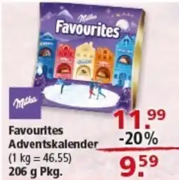Multi Markt Milka Favourites Adventskalender Angebot