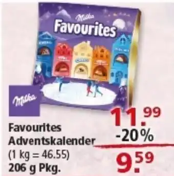 Multi Markt Milka Favourites Adventskalender Angebot