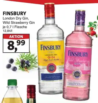 Lösch Depot FINSBURY London Dry Gin, Wild Strawberry Gin Angebot