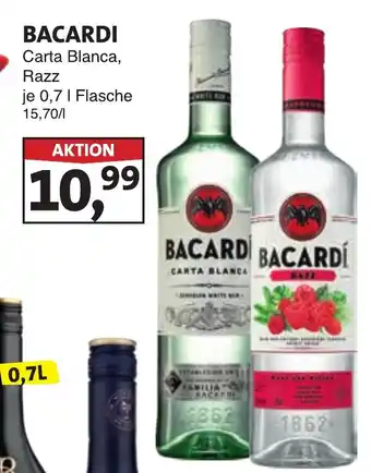 Lösch Depot BACARDI Carta Blanca, Razz Angebot