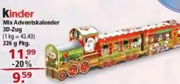 Multi Markt Kinder Mix Adventskalender 3D-Zug Angebot