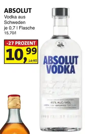 Lösch Depot ABSOLUT Vodka Angebot
