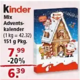 Multi Markt Kinder Mix Advents- kalender Angebot