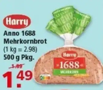 Multi Markt Harry Anno 1688 Mehrkornbrot Angebot