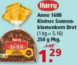 Multi Markt Harry Anno 1688 Kleines Sonnen- blumenkern Brot Angebot