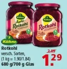 Multi Markt Kühne Rotkohl Angebot