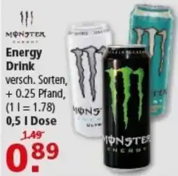 Multi Markt MONSTER Energy Drink Angebot