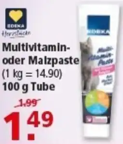Multi Markt Edeka Multivitamin oder Malzpaste Angebot
