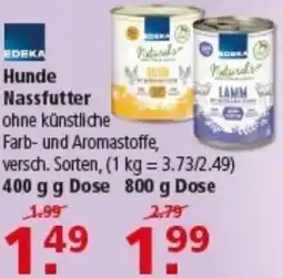 Multi Markt EDEKA Hunde Nassfutter Angebot