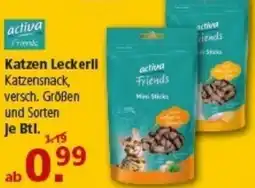 Multi Markt Activa Friends Katzen Leckerli Angebot