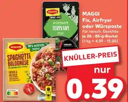 Kaufland MAGGI Fix, Airfryer oder Würzpaste Angebot