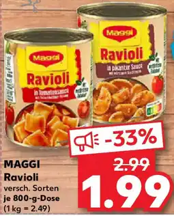 Kaufland MAGGI Ravioli Angebot