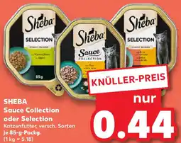 Kaufland SHEBA Sauce Collection oder Selection Angebot