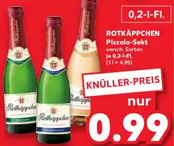 Kaufland ROTKÄPPCHEN Piccolo-Sekt Angebot