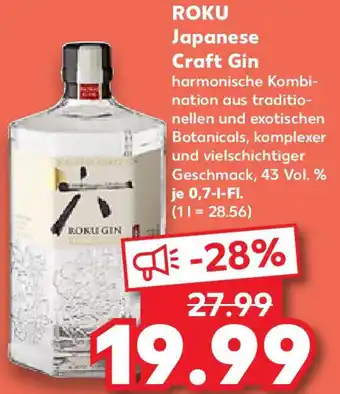 Kaufland ROKU Japanese Craft Gin Angebot