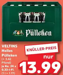 Kaufland VELTINS Helles Pülleken Angebot